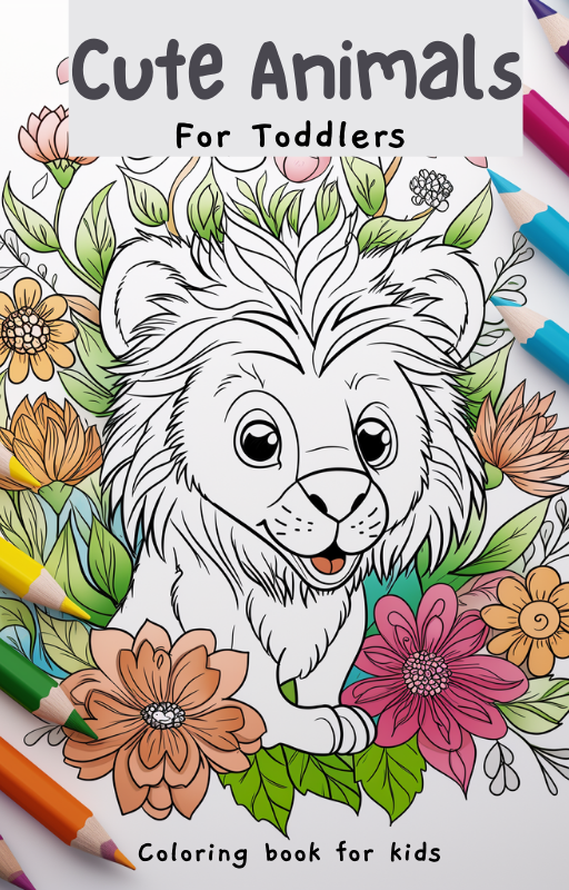 FREE Cute Animals Coloring Book!